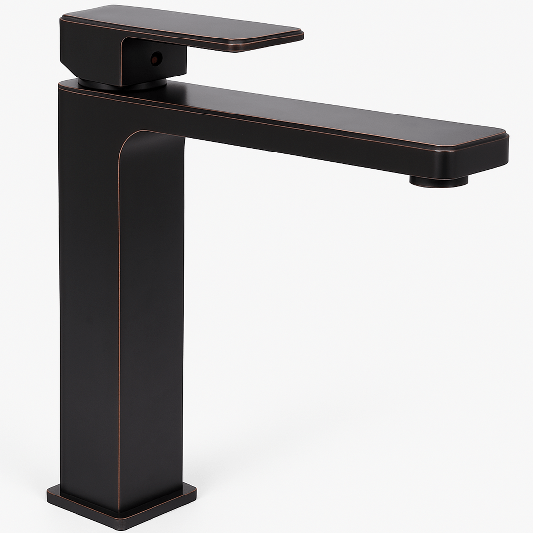 Robinet rétro en laiton noir