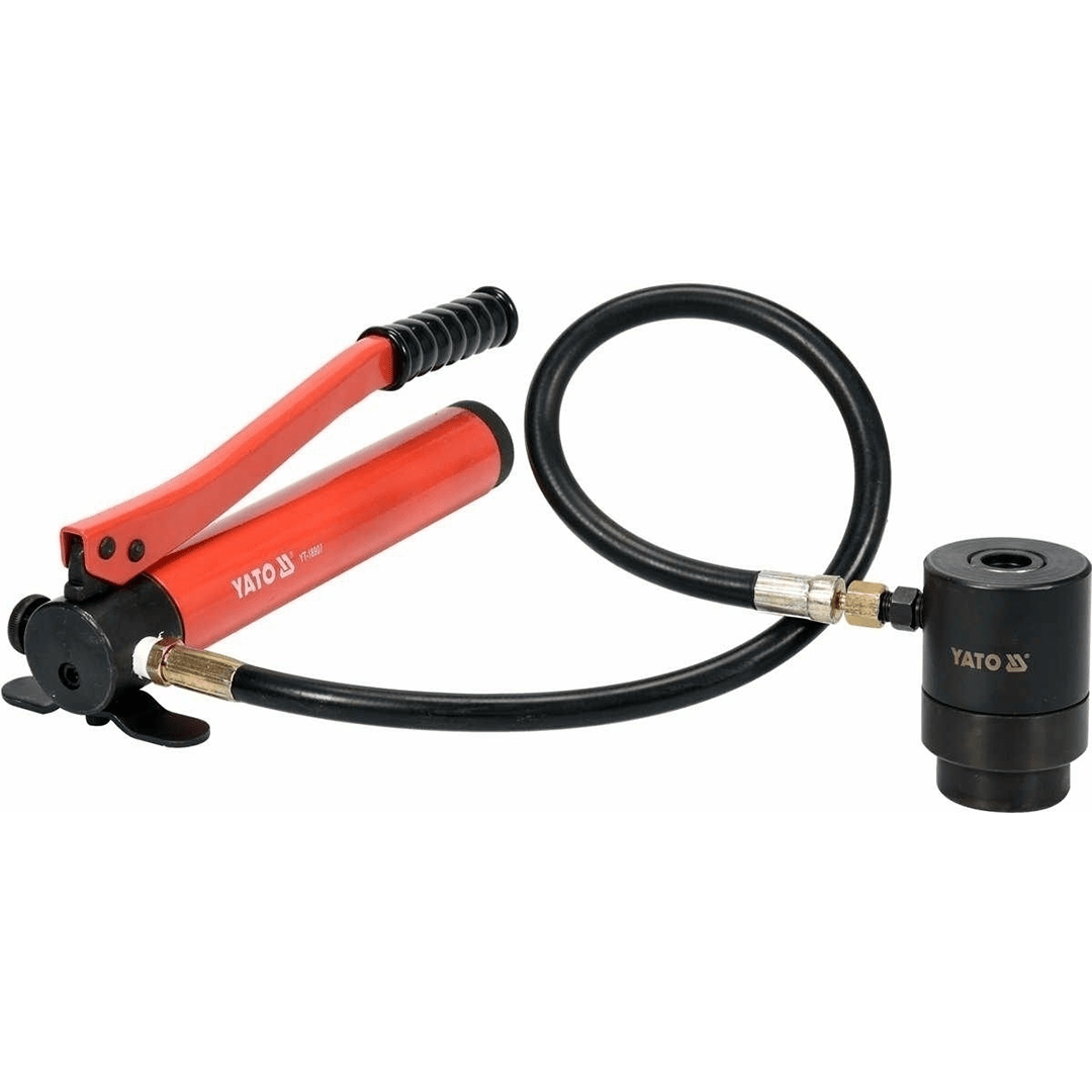 Poinçonneuse hydraulique pour tôles 6T | Trous de 22 à 60 mm avec étui professionnel