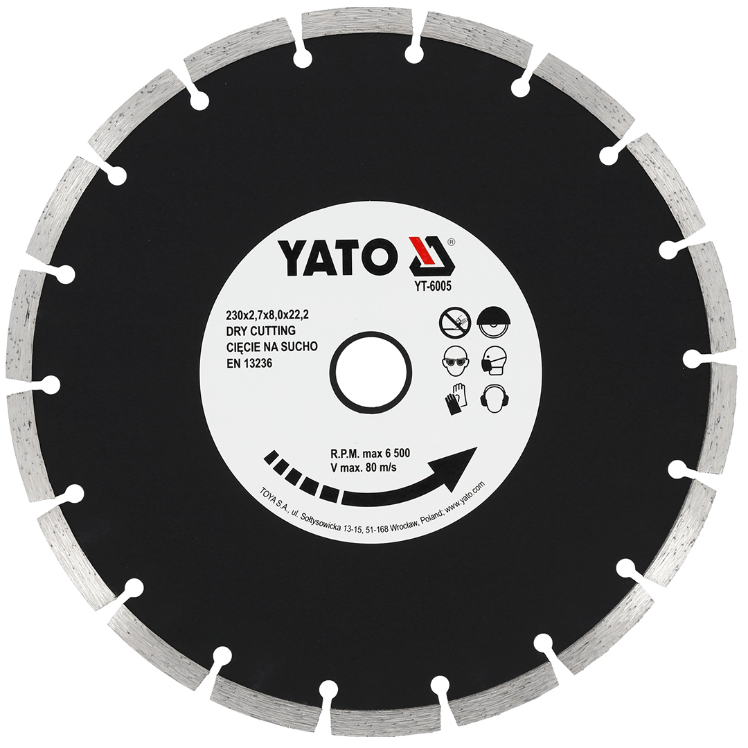 Disco Diamantato Segmentato HS 230 – YATO