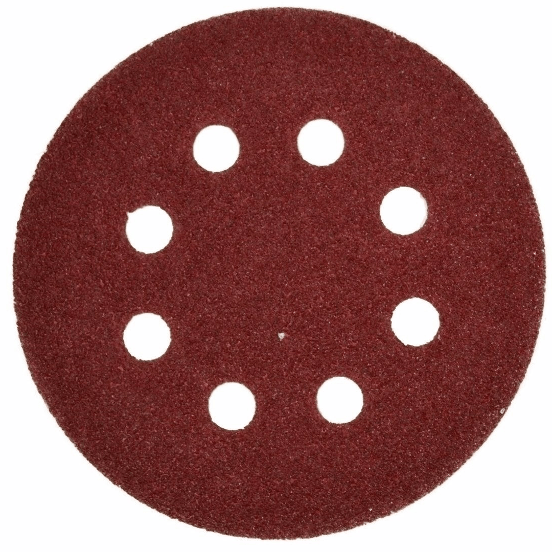 Dischi Abrasivi in Corindone con Velcro - 125mm, P100 (5 pezzi)