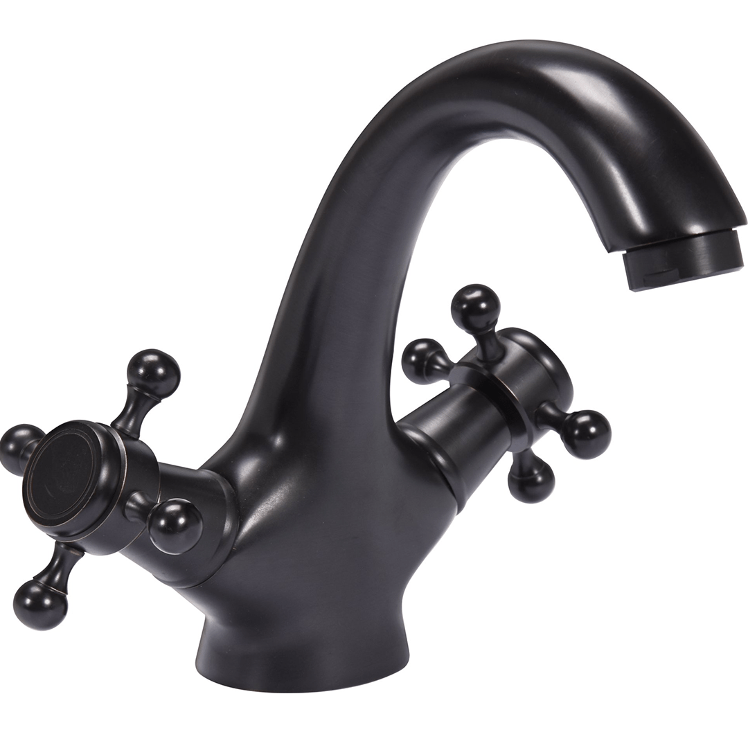 Rubinetto Retrò in Ottone Nero