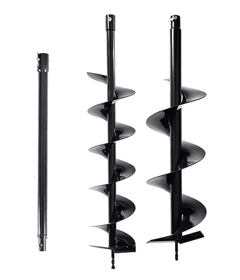 Mototrivella a scoppio Kibani 52 CC 2 tempi da 2,3 cv 5 Anni di Garanzia + Punte da 100mm e 150mm e Prolunga in regalo