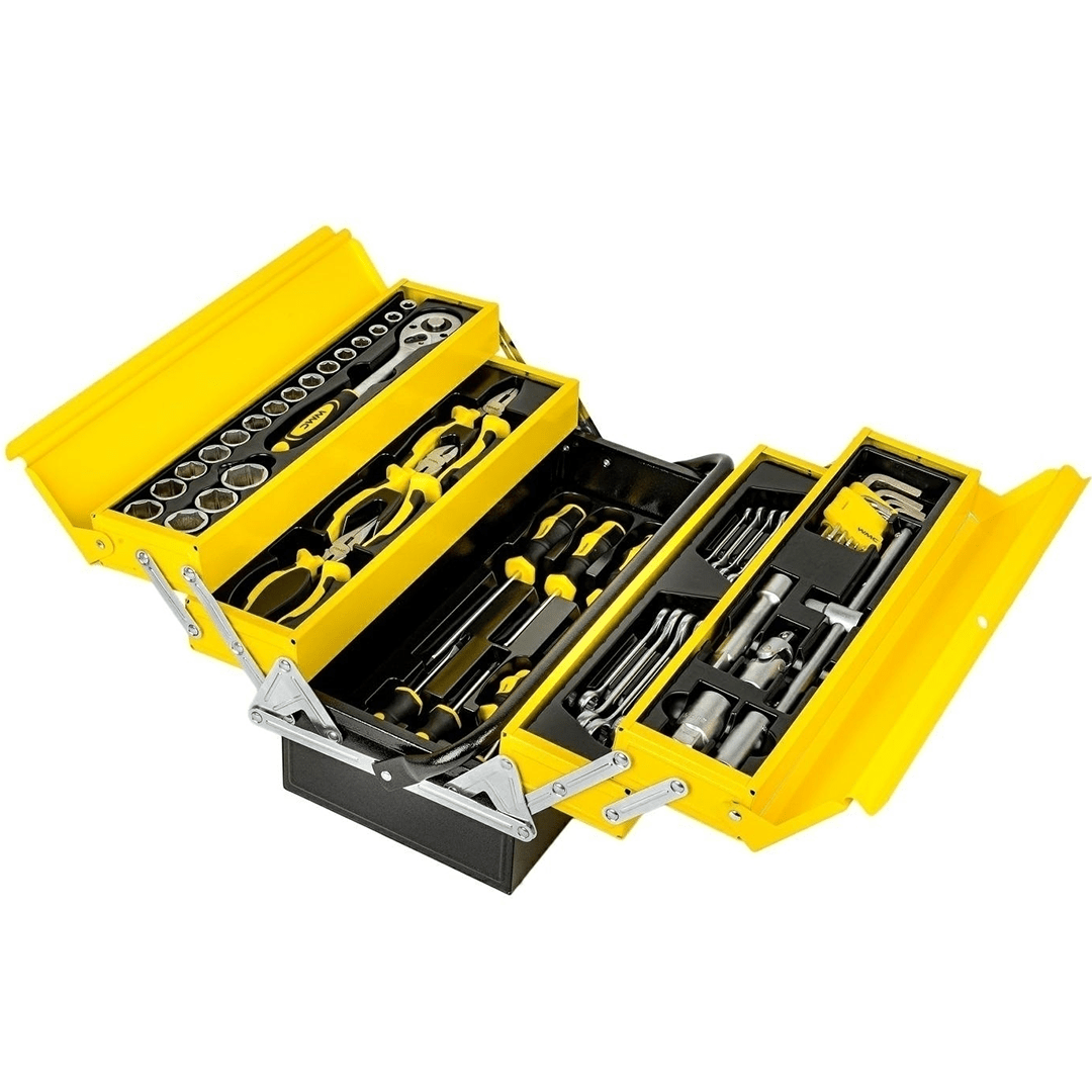 Set di Utensili da 60 Pezzi con Scatola WMC – Completo e Professionale