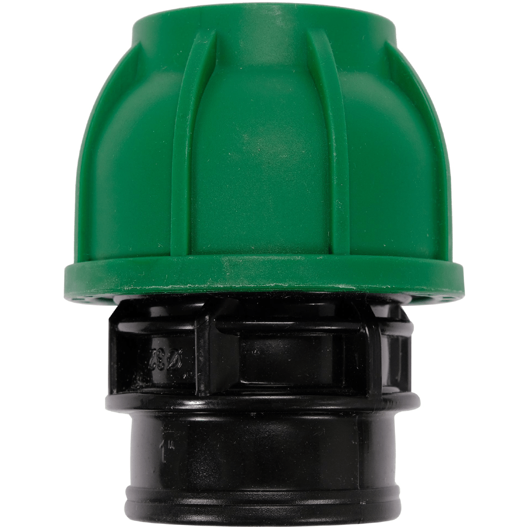 Adattatore Femmina per Tubi PE 32 mm x 1" GW – Raccordo a Compressione, Polipropilene 10 BAR FLO