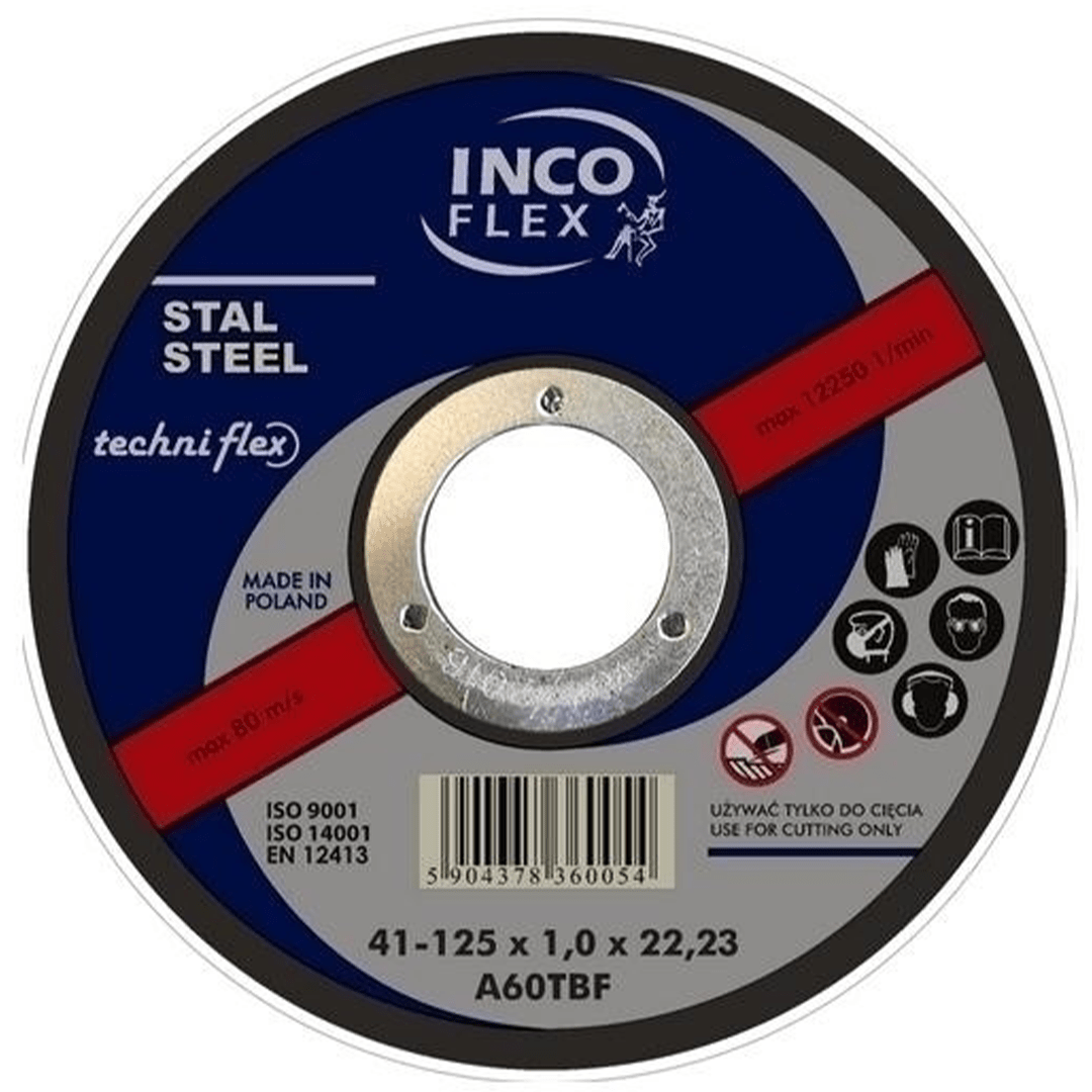 Disco Metallico Incoflex 3,2 mm Curvo