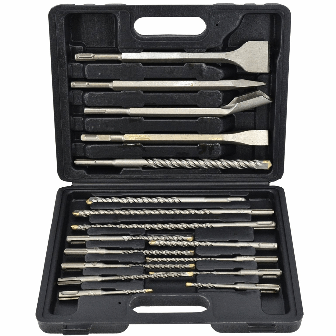 AWTOOLS SDS+ JEU DE 17 BURNES ET FORETS