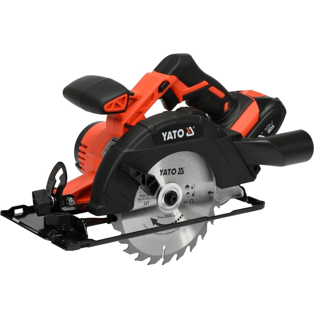 SCIE CIRCULAIRE YATO 165mm 18V 1x2.0Ah