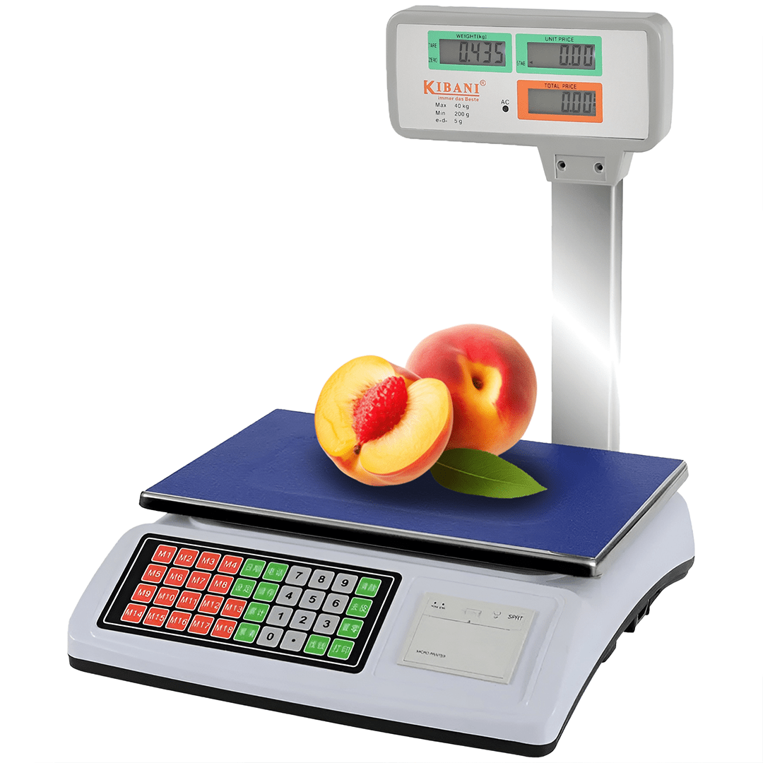 Bilancia da banco con scontrino Kibani 40KG