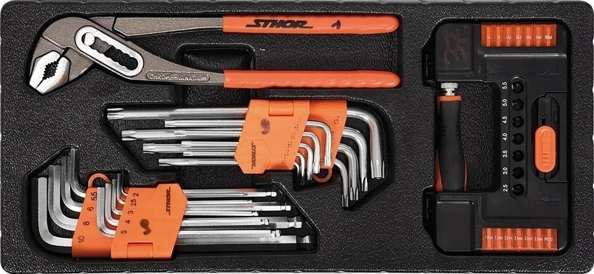 Cassettiera Portautensili Sthor 302 Pezzi