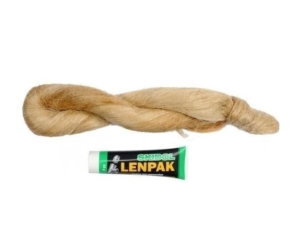 Mastice per Riparare Filettature 65g Con 100G di Lino