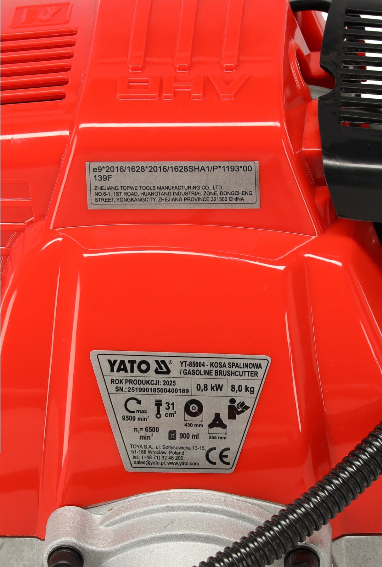 Decespugliatore a Scoppio Yato 31cc 4 Tempi 1,1 CV