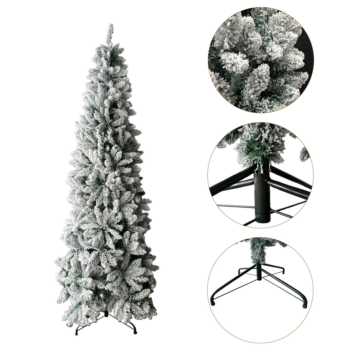 Stoccolma Albero di Natale Eleganza Ghiacciata