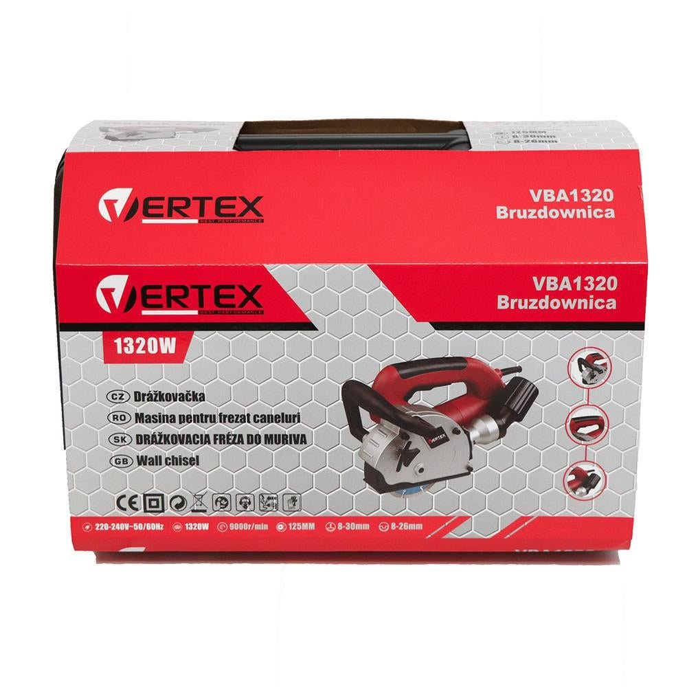 Taglierina per Muri Vertex 1320W Disco Ø125 mm Con Valigetta Inclusa