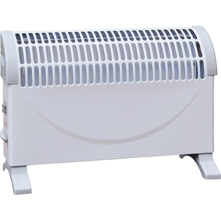 RADIATEUR ÉLECTRIQUE CONVECTEUR 3 PUISSANCES 1500W THERMOSTAT RÉGLABLE BLANC