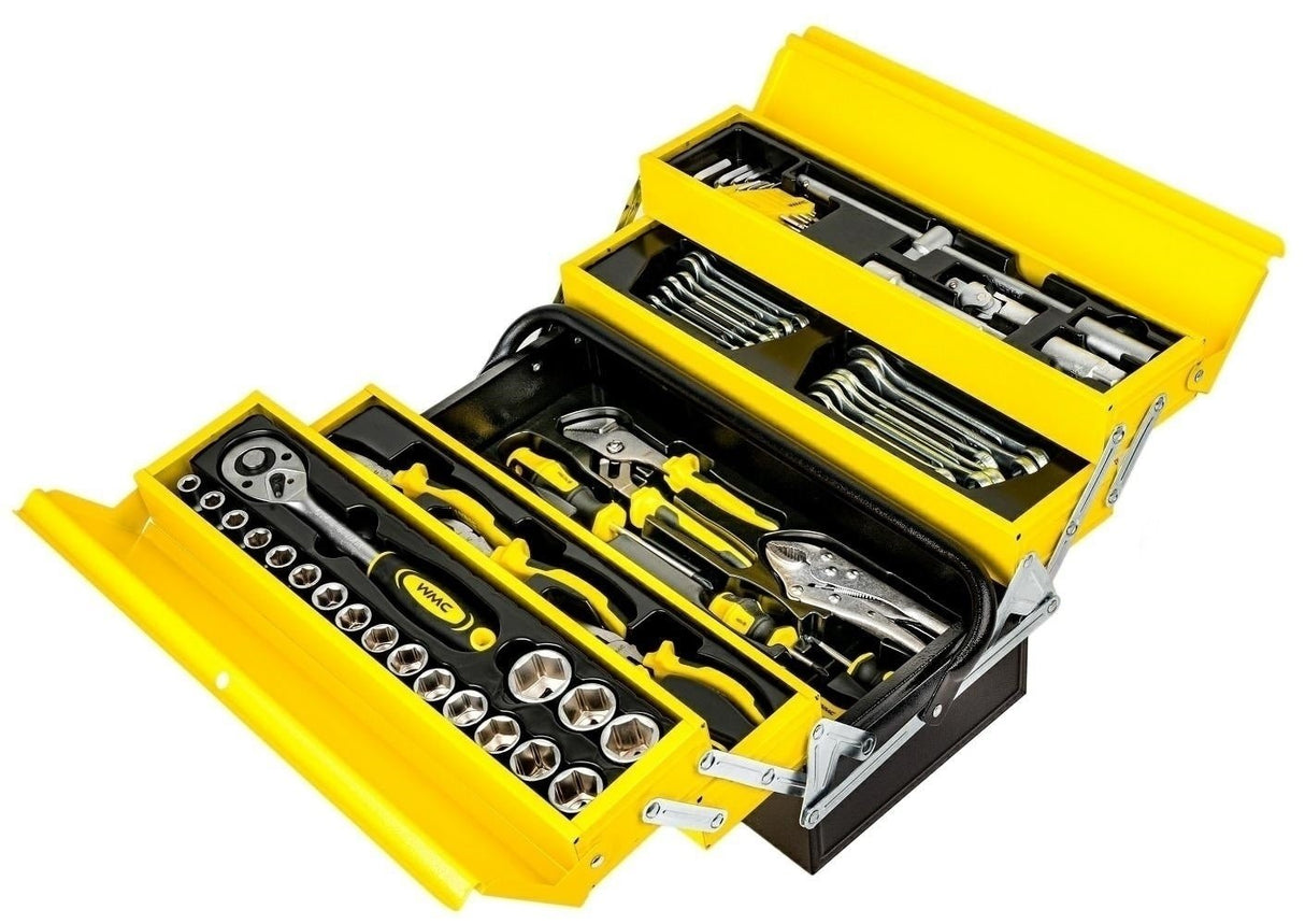 Set di Utensili da 60 Pezzi con Scatola WMC – Completo e Professionale