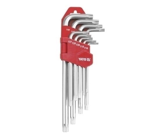 Set Professionale di 9 Chiavi Yato Torx Extralunghe