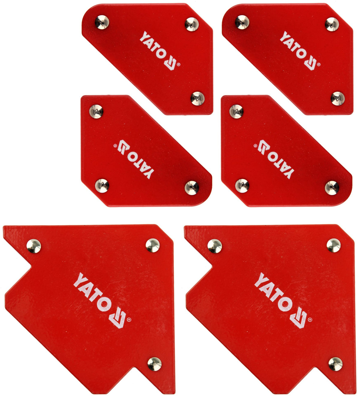 Ensemble d'aimants de soudage 6 pièces