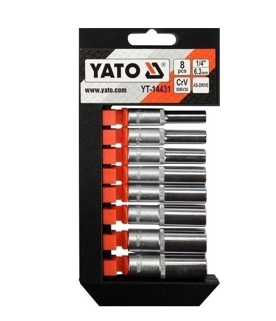 Set 8 Bussole Lunghe Yato 1\4"