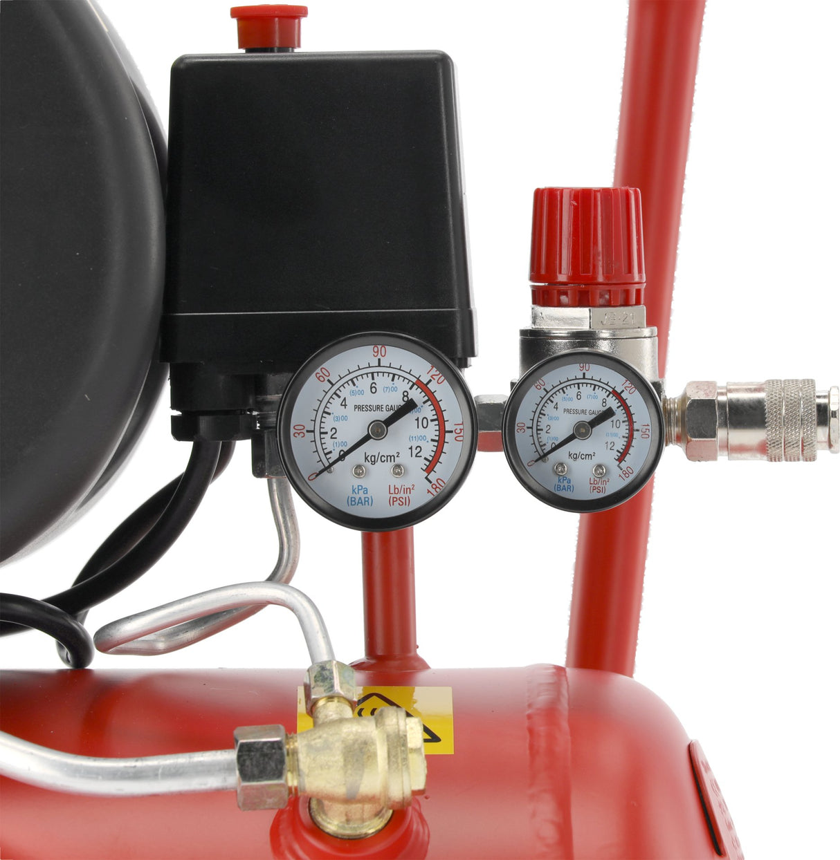 Compressore d’Aria a Olio 24 Litri – 1500 W 2Cv Yato