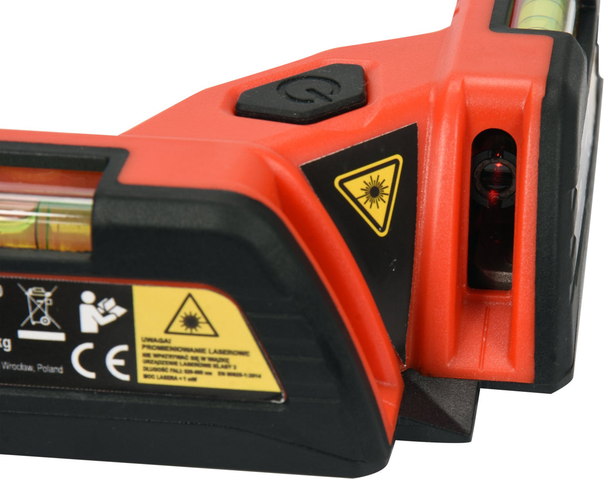 Laser per piastrellatura a 90 gradi linee rosse portata 10 m