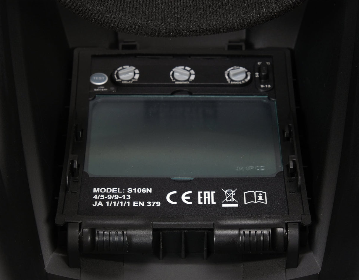 Maschera Saldatura Auto-Oscurante Yato True Color 100x60mm