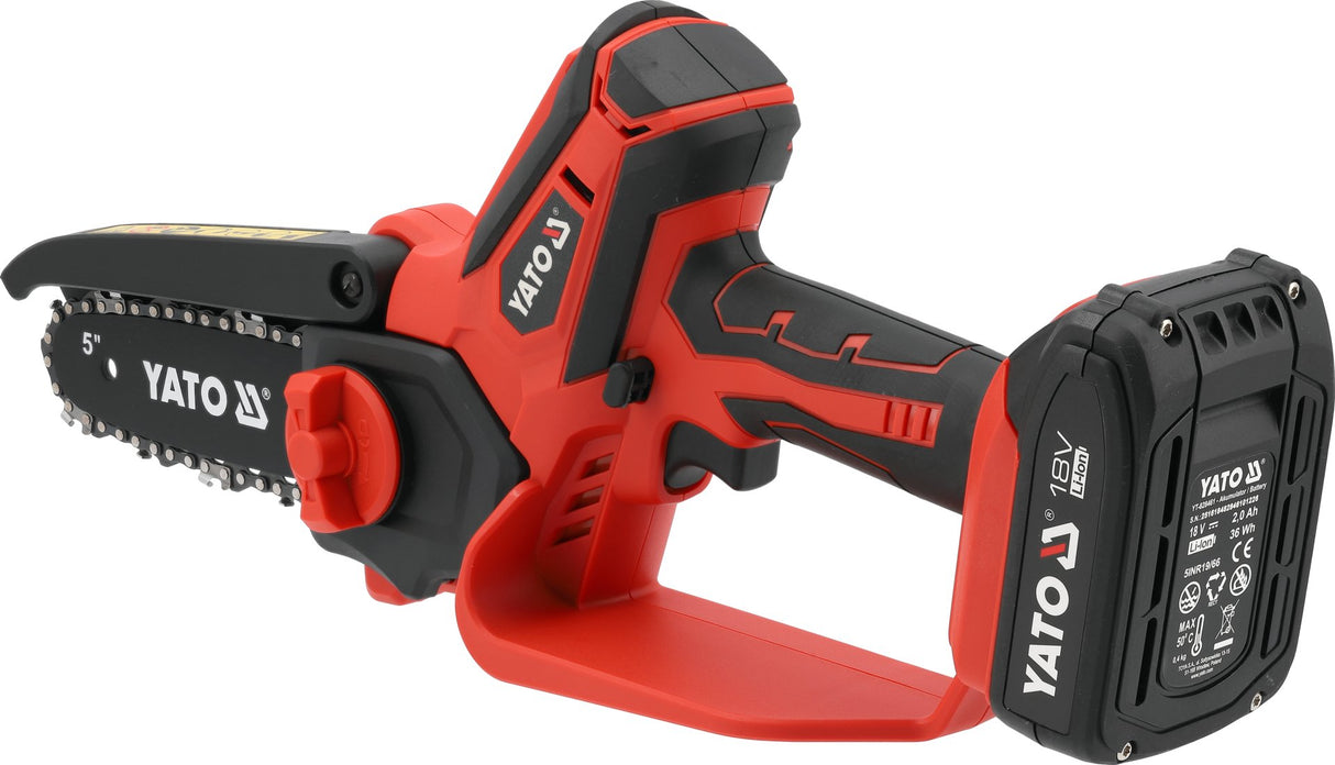 Mini Motosega a Batteria Yato 18V Barra 15Cm Potatura Professionale