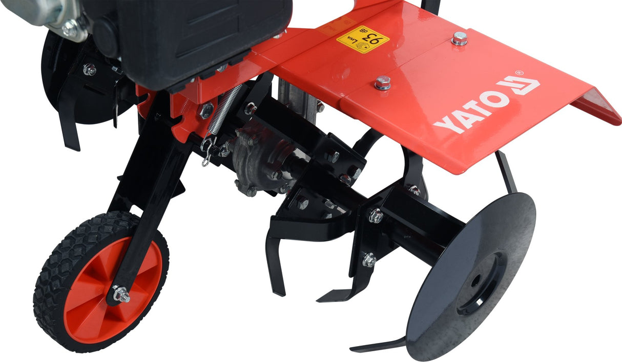 Motozappa a Benzina YATO 173 cc 5 CV Larghezza Lavoro 60 cm Motozappa da Giardino