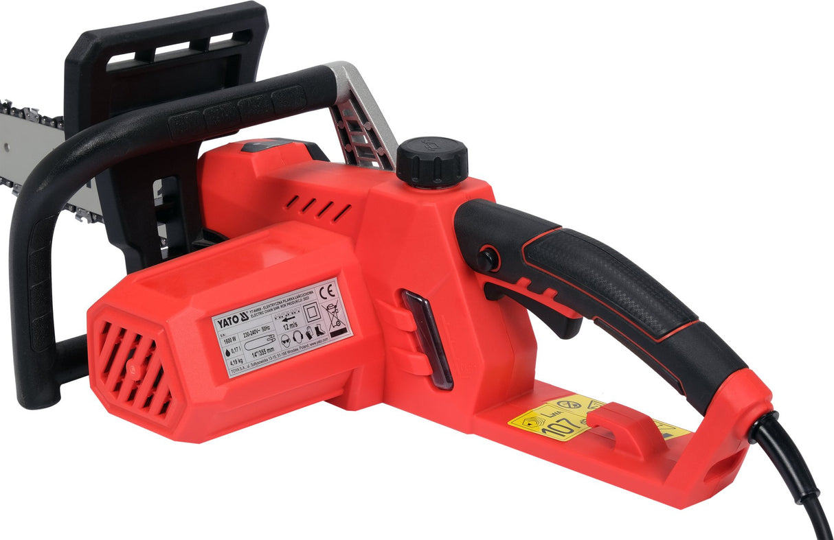 Motosega Elettrica 1600 W Yato Barra 35Cm