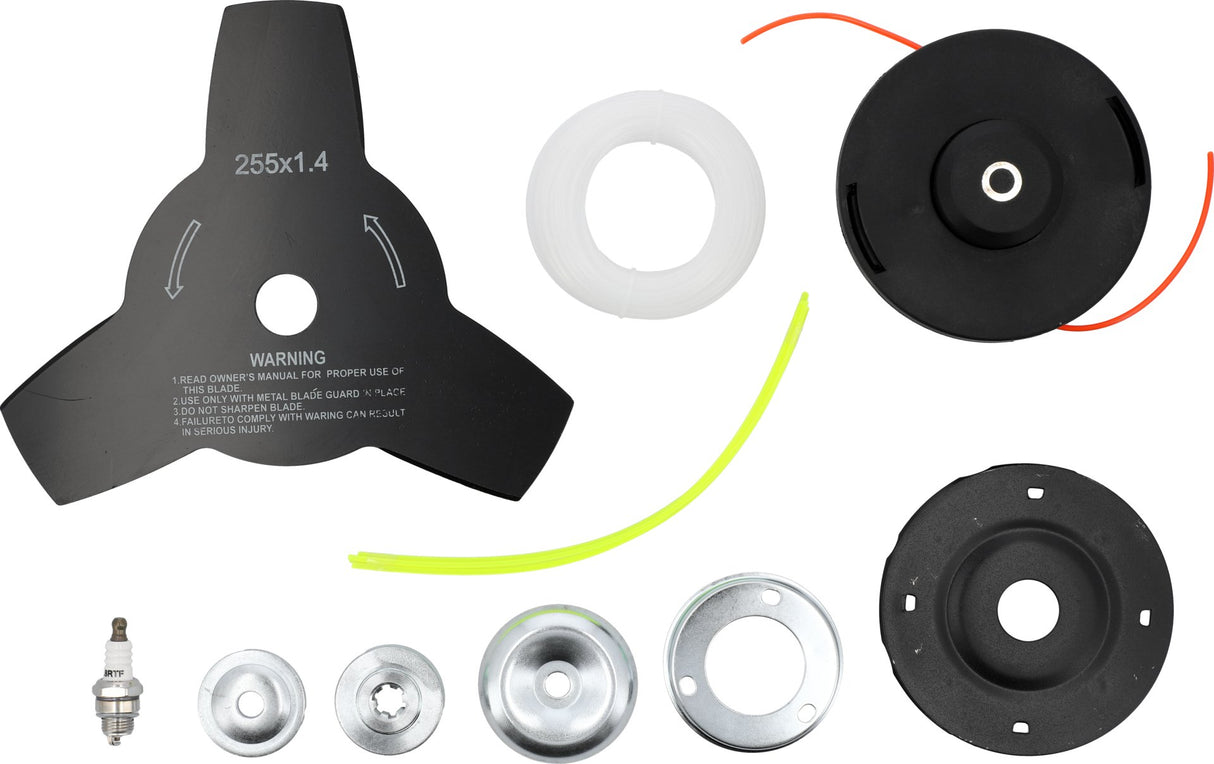 Decespugliatore Benzina Yato 52cc 2 CV Professionale Completo di Accessori