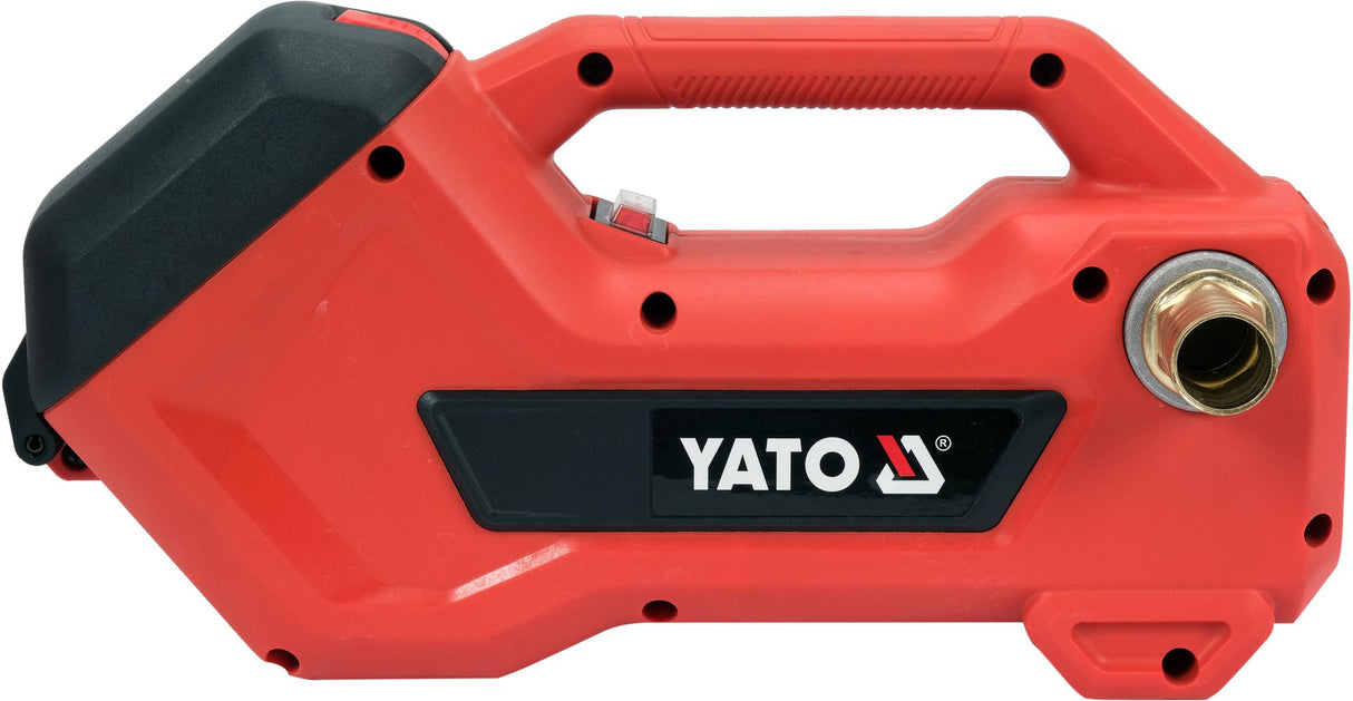 Pompa a Batteria yato 18V per Acqua e Olio 1800 l/h con Batteria 3 Ah