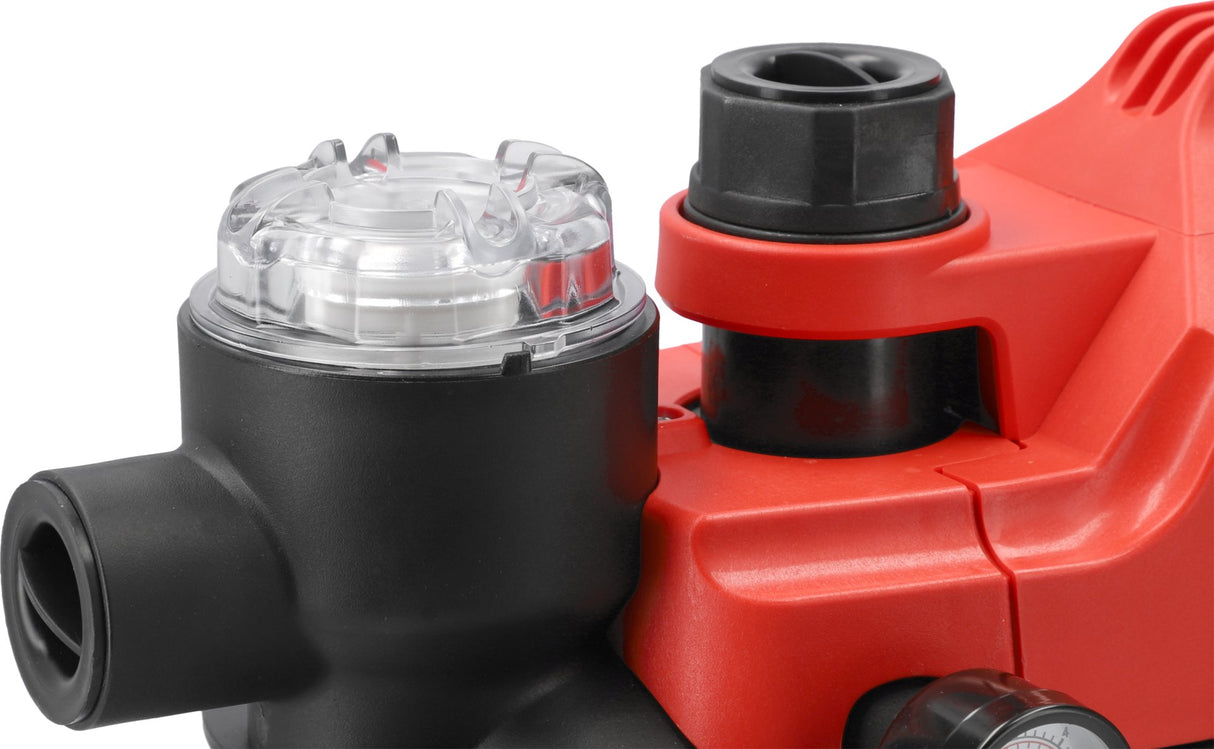Pompa da Giardino Yato 1300W 5000 l/h 5,3 Bar con Manometro
