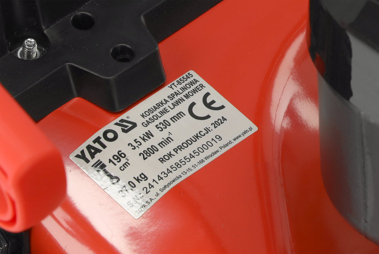 Tosaerba Semovente a Benzina a Tre Ruote 53 cm – Motore Loncin 196 cm³