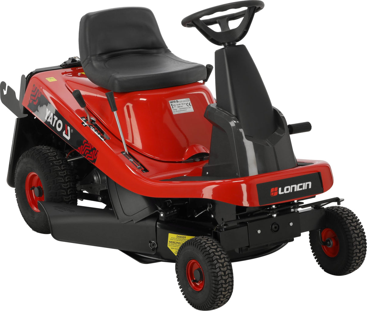 Trattore Tosaerba a Benzina Semovente 76 cm Motore Loncin 432 cm³ Avviamento Elettrico