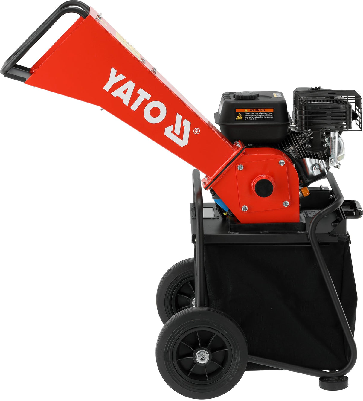 Biotrituratore a Scoppio Yato 196cc 5,5CV Per Rami Fino a 50mm