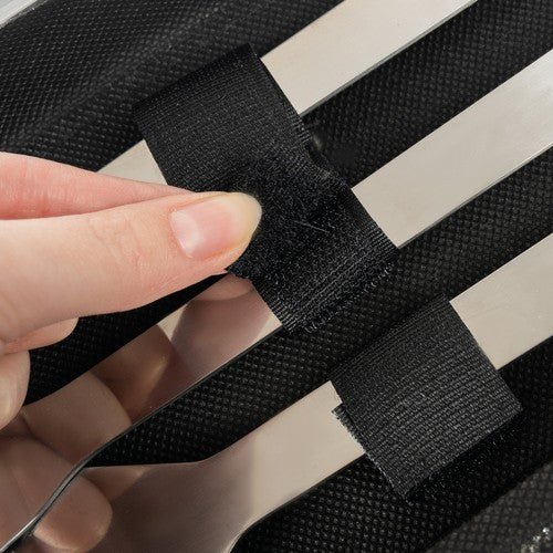 Ustensiles de barbecue - Ensemble de 5 accessoires + étui