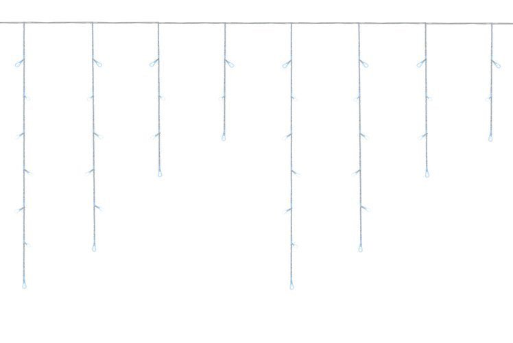 Luci natalizie bianche 300 LED 31V