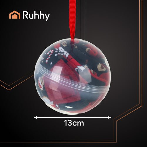 Calzini di Natale Ruhhy – Set da 3 Paia Unisex, Taglia 38–43