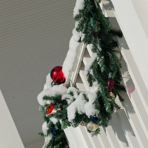 Ghirlanda Natalizia Ruhhy 2,7 m Decorazione Albero di Natale