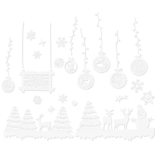 Adesivi Natalizi per Finestre