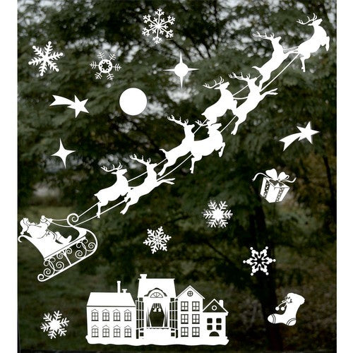 Adesivi Natalizi per Finestre