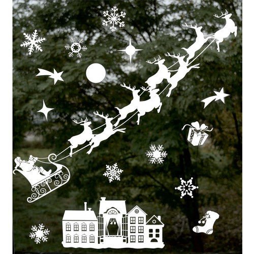 Adesivi Natalizi per Finestre