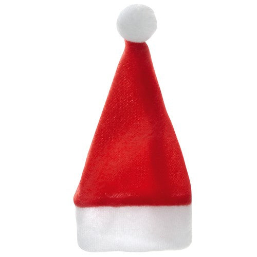 Portaposate Cappello di Babbo Natale Ruhhy Set da 12 Pezzi Rosso e Bianco