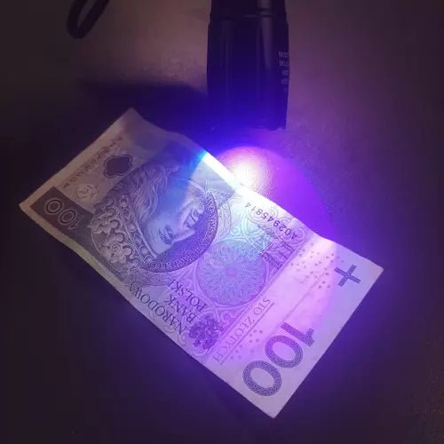 Lampe de poche 2 en 1 XPE UV Trizand 21634