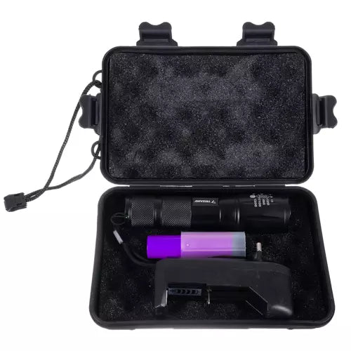 Lampe de poche 2 en 1 XPE UV Trizand 21634