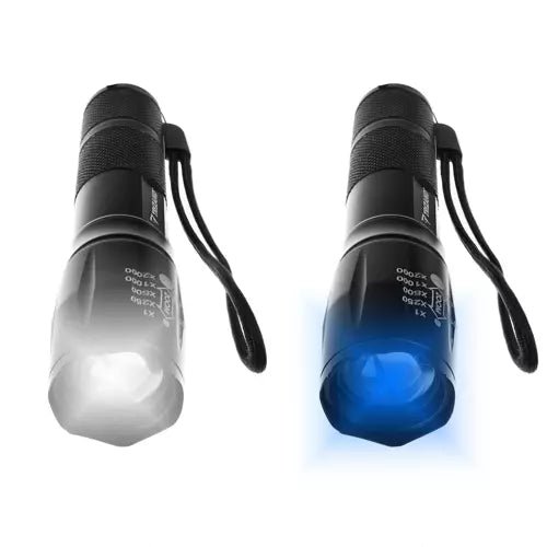 Lampe de poche 2 en 1 XPE UV Trizand 21634