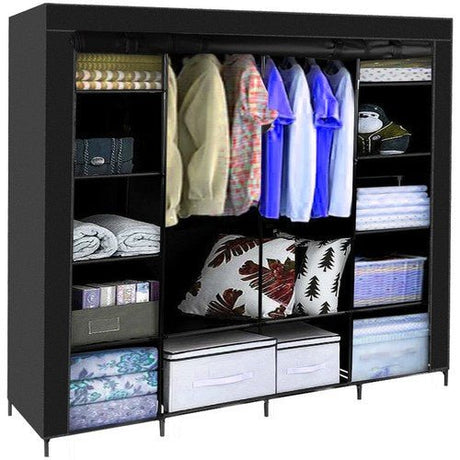 Armoire pliante en tissu 170 x 170 cm