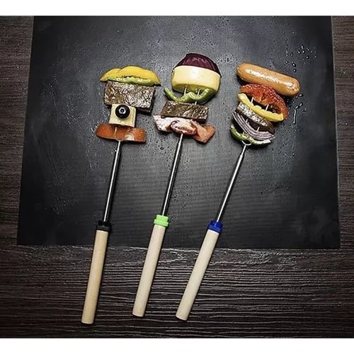 Tappetini Antiaderenti per Barbacue 5 Pezzi 33x40cm