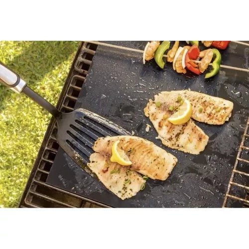 Tappetini Antiaderenti per Barbacue 5 Pezzi 33x40cm