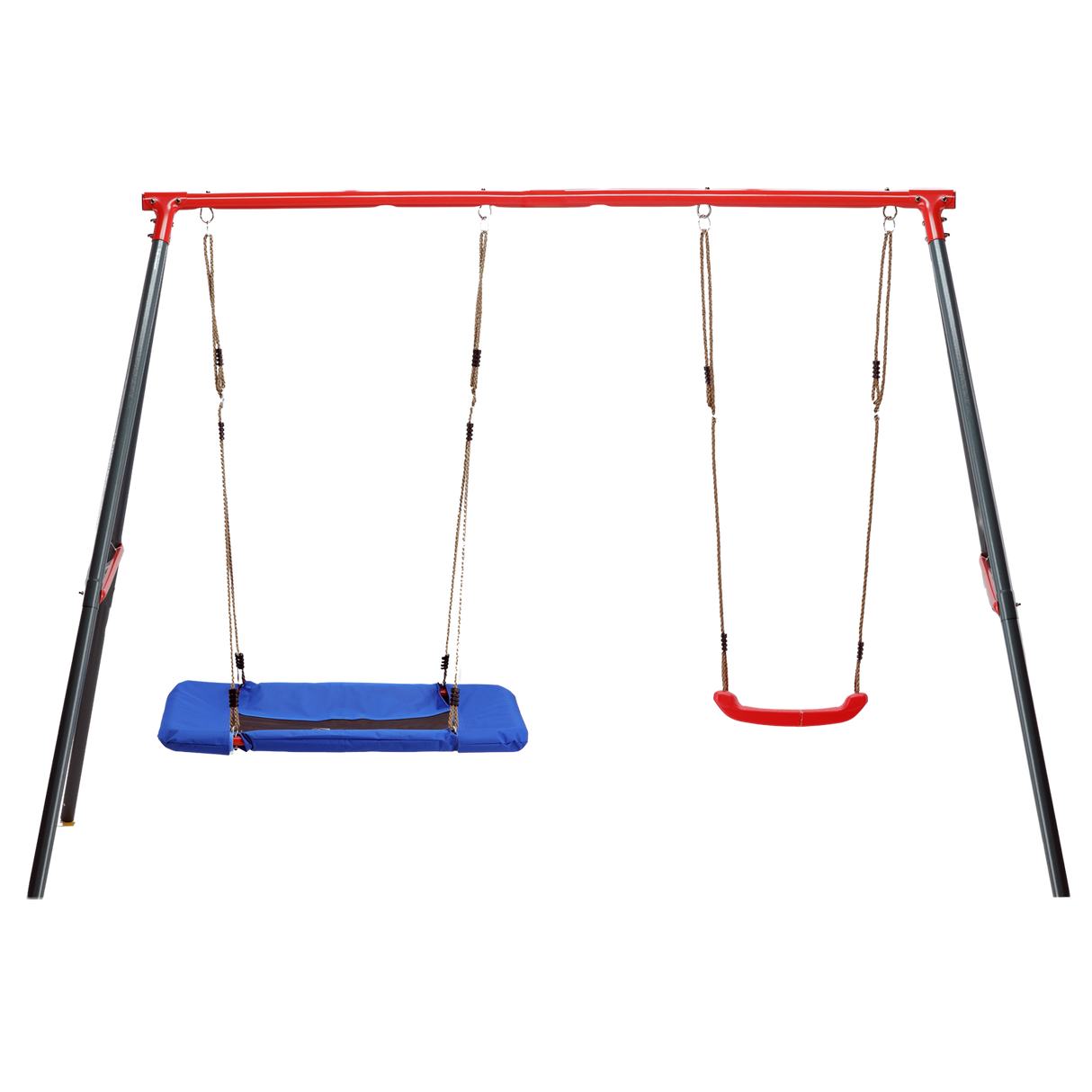 Altalena da Giardino Doppia Garden Line Nido di Cicogna 290cm 2 Bambini