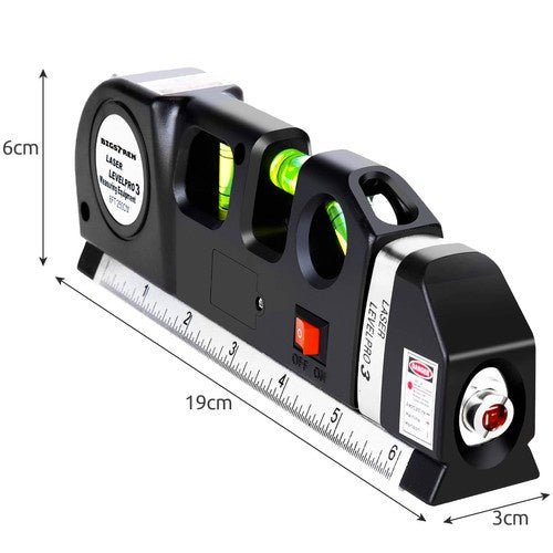 Livella Laser con Metro Incorporato Bigstren 250cm